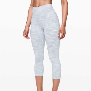 Lululemon Wunder Under High Rise Crop Leggings